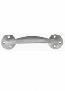Chrome bow pull handle